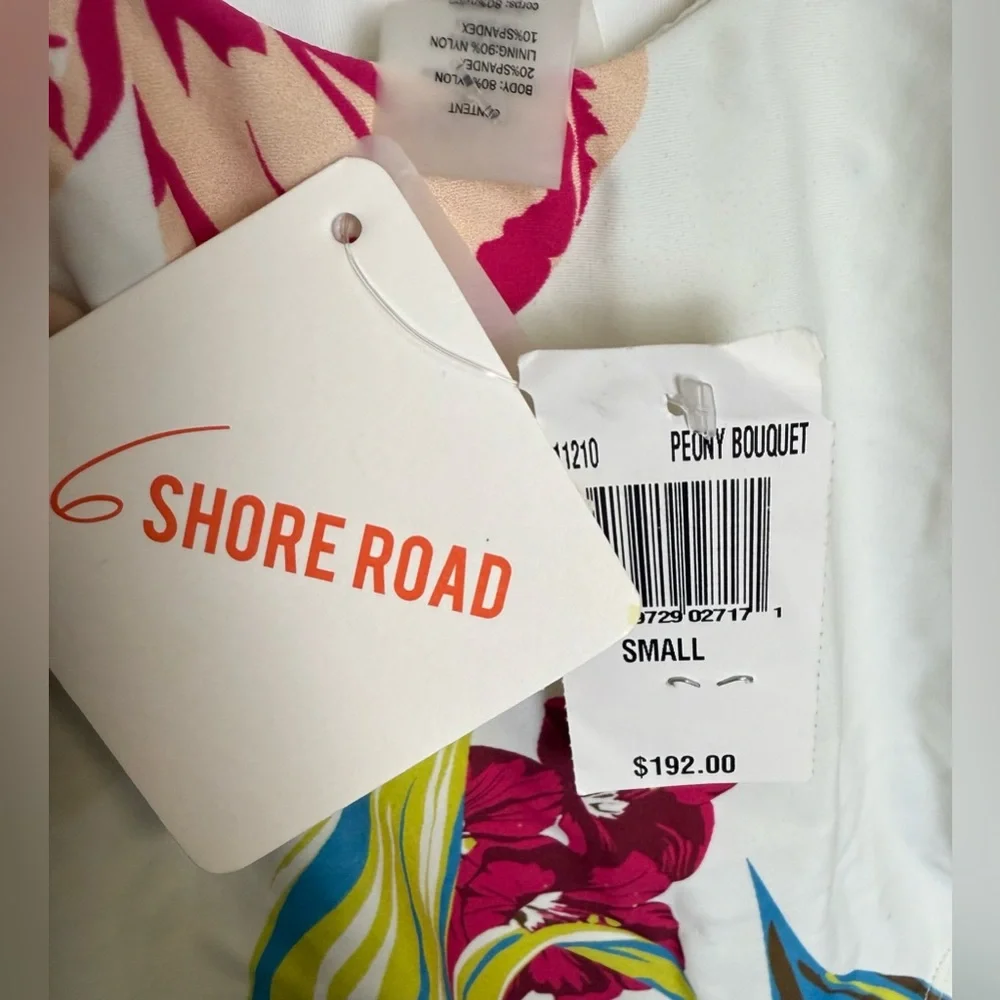 6 Shore Road Floral Lace-Up Swimsuit - Picture 7 of 9